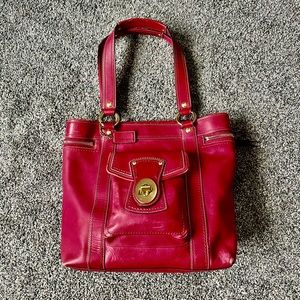 Coach Gigi Legacy Leather Tote Purse
